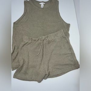 H&M matching set M top S bottom